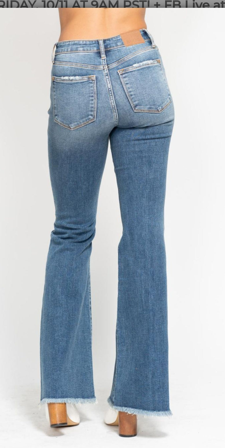 Ellison Distressed Dad Jeans by Judy Blue