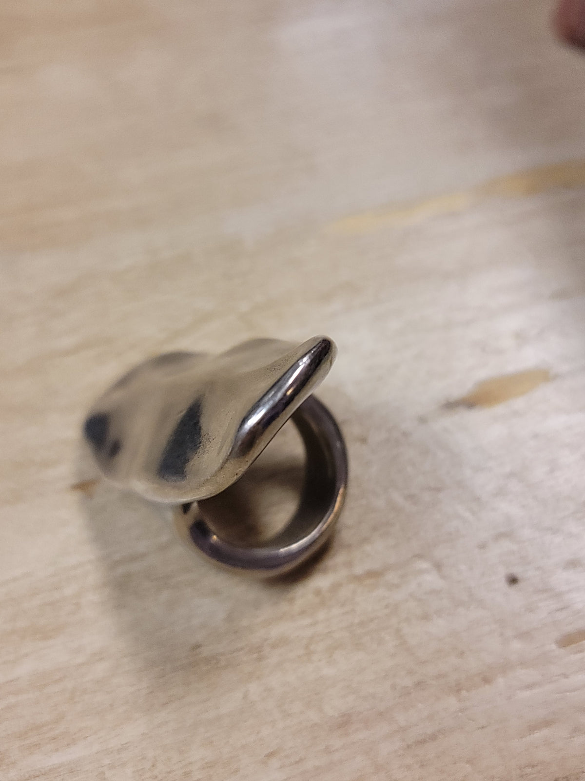 UnoDe50 Silver Surfboard Ring