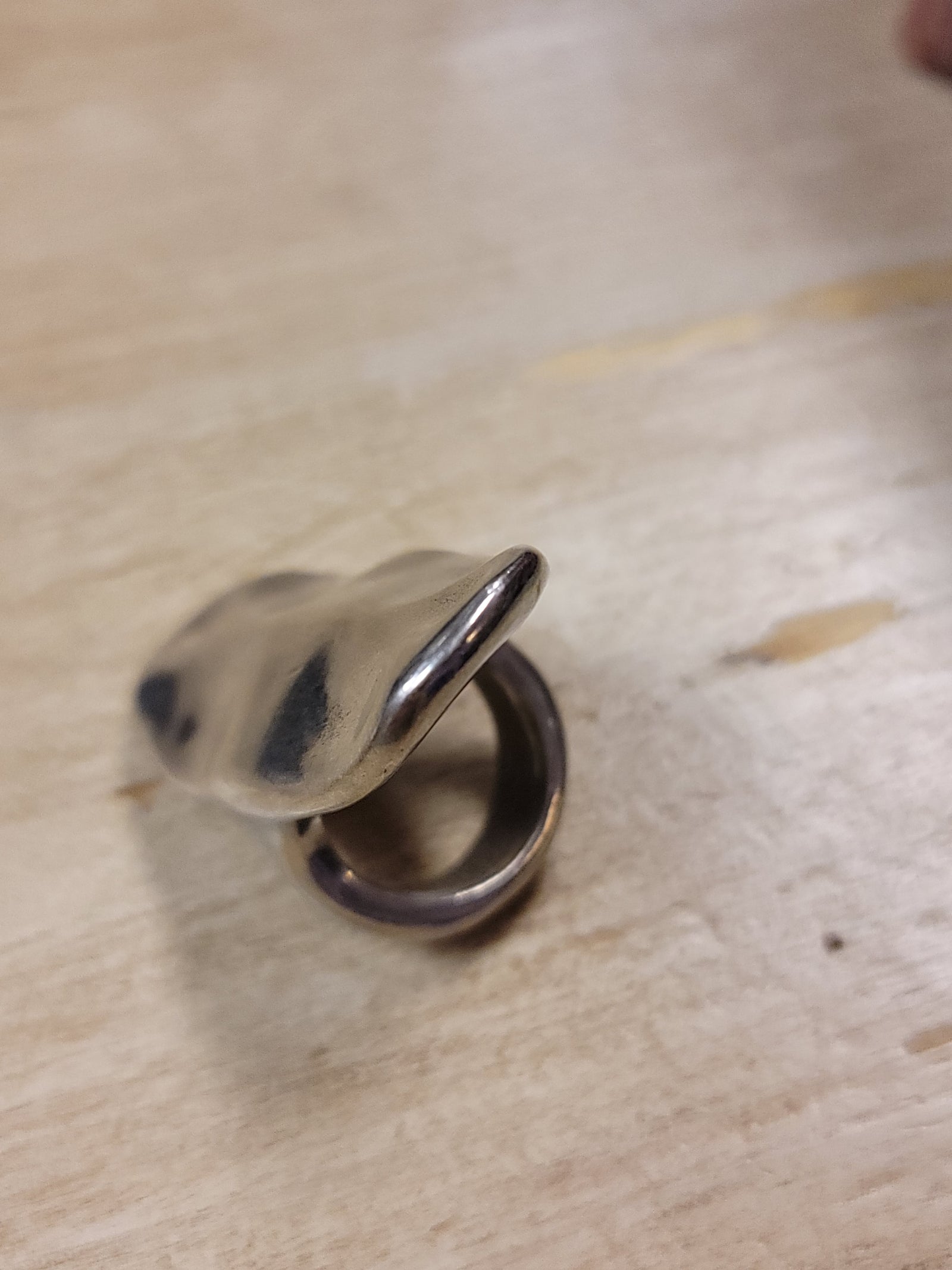 UnoDe50 Silver Surfboard Ring