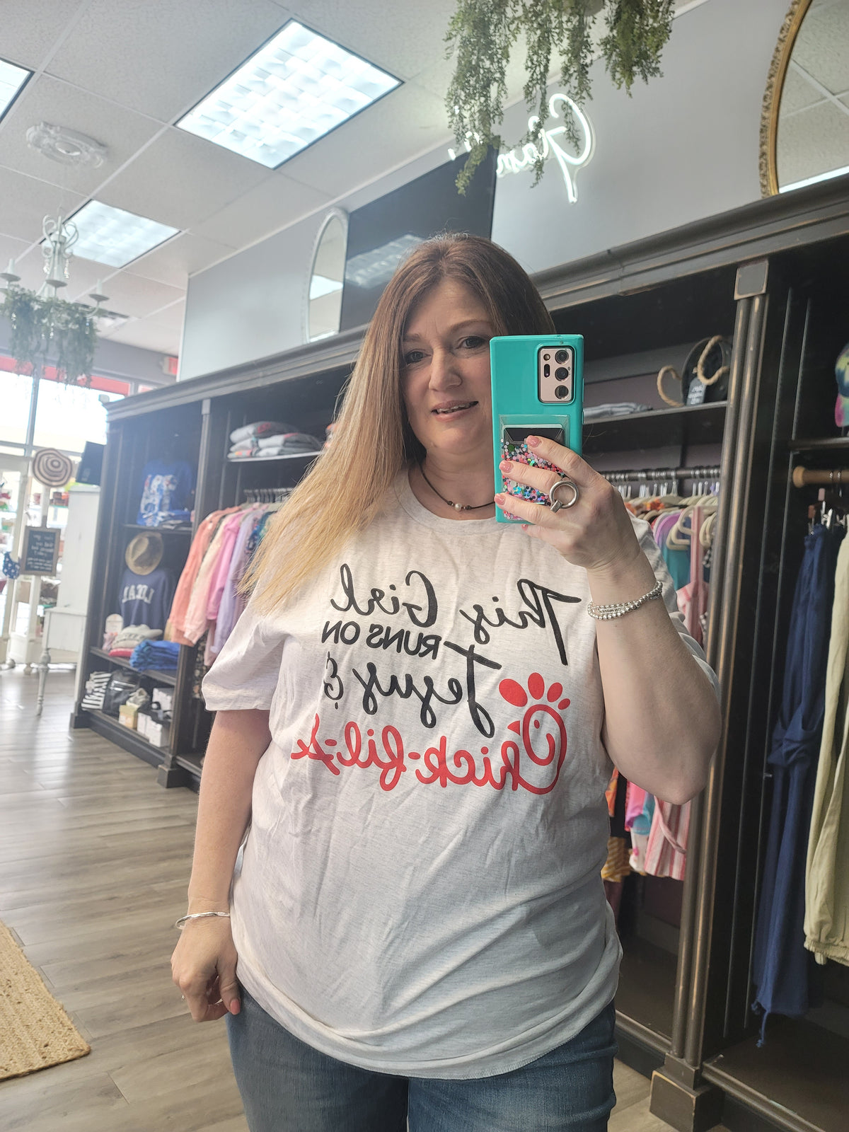 Runs on Chickfila and Jesus