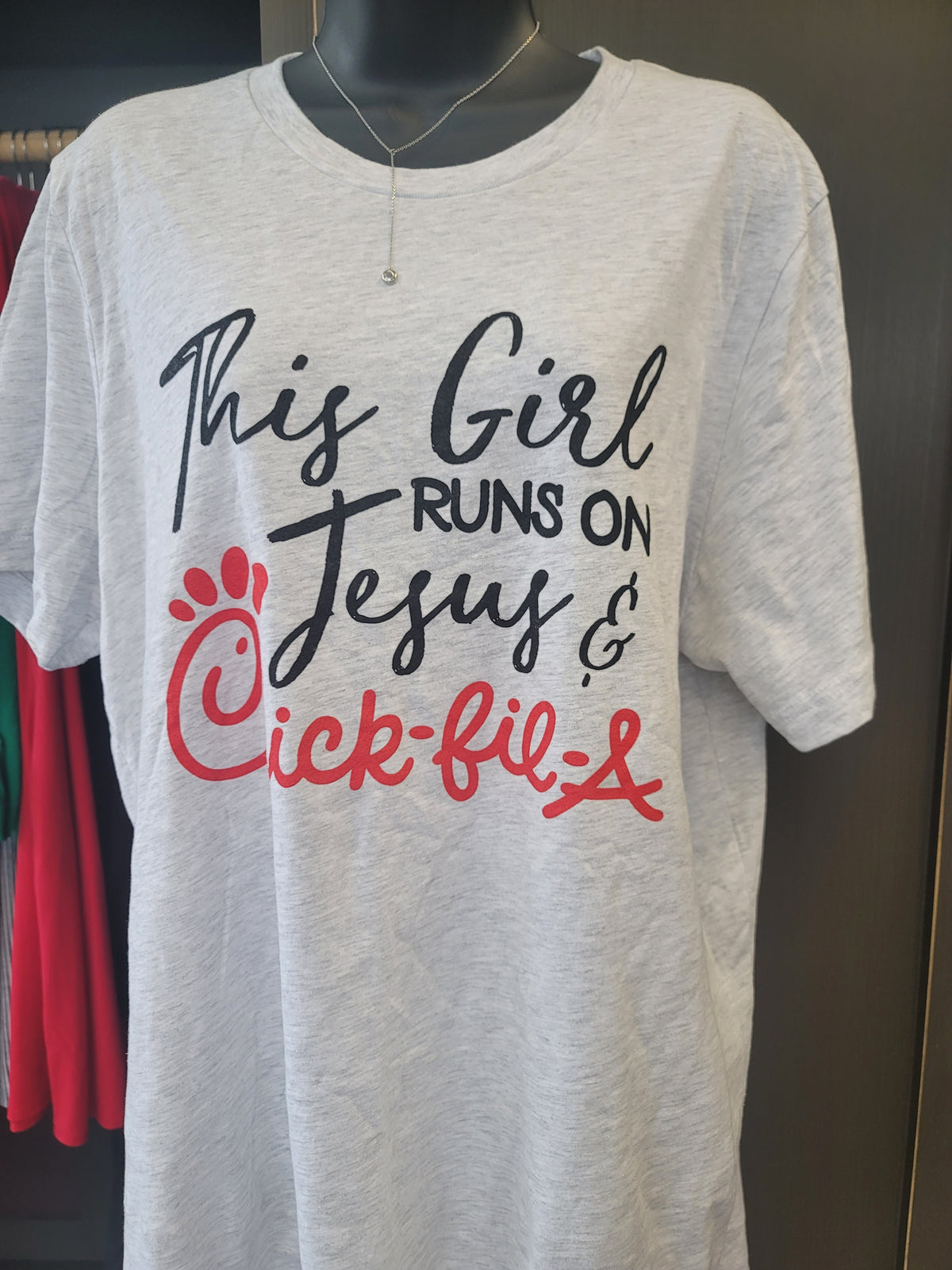 Runs on Chickfila and Jesus