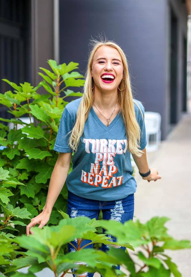 Turkey Pie Nap Repeat Tee