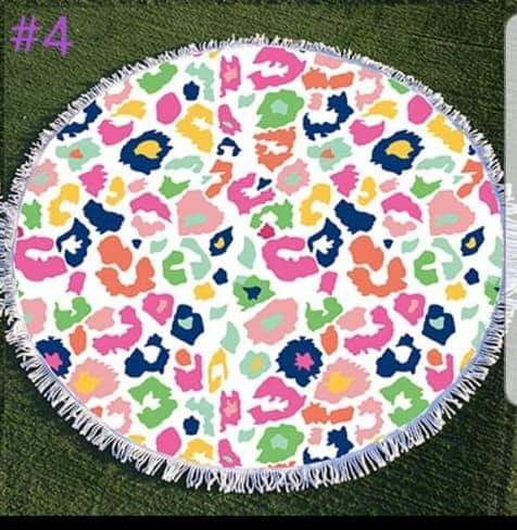 Circle Beach Blanket