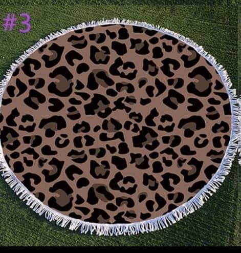 Circle Beach Blanket