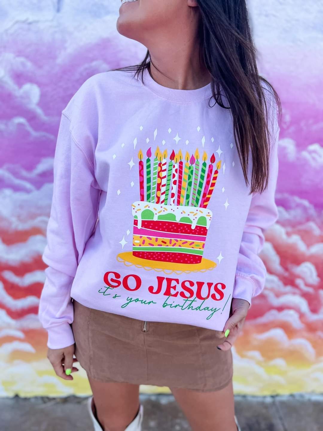 Jesus it's discount your birthday sweater