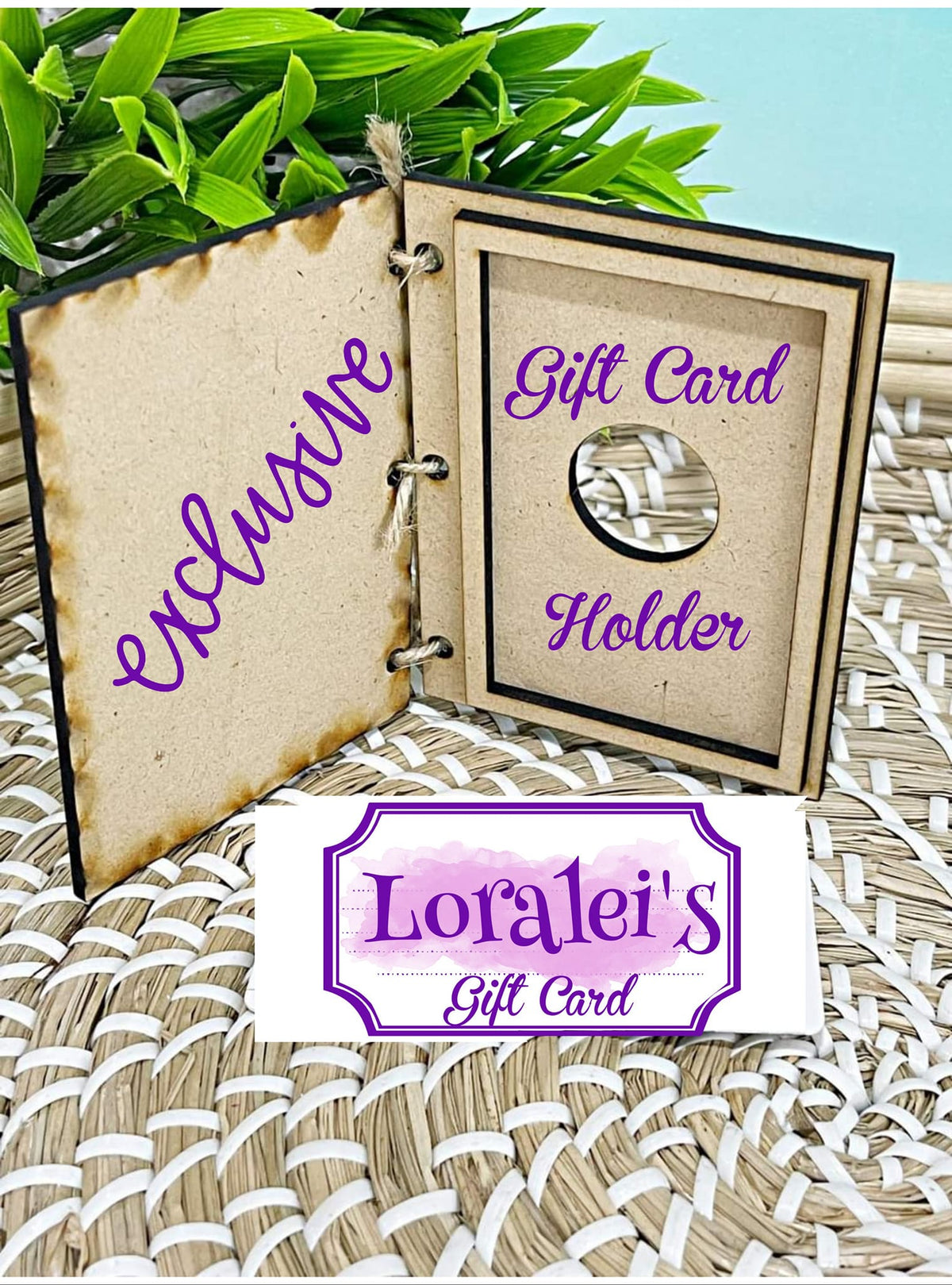 Gift card holder