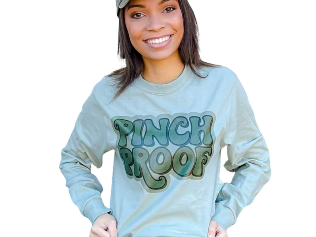 Pinch Proof Green on Green Tee