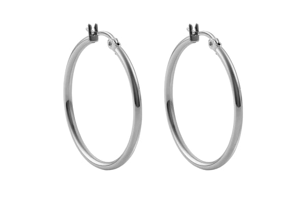 QUDO VALENTANO 1.18" HOOP EARRING