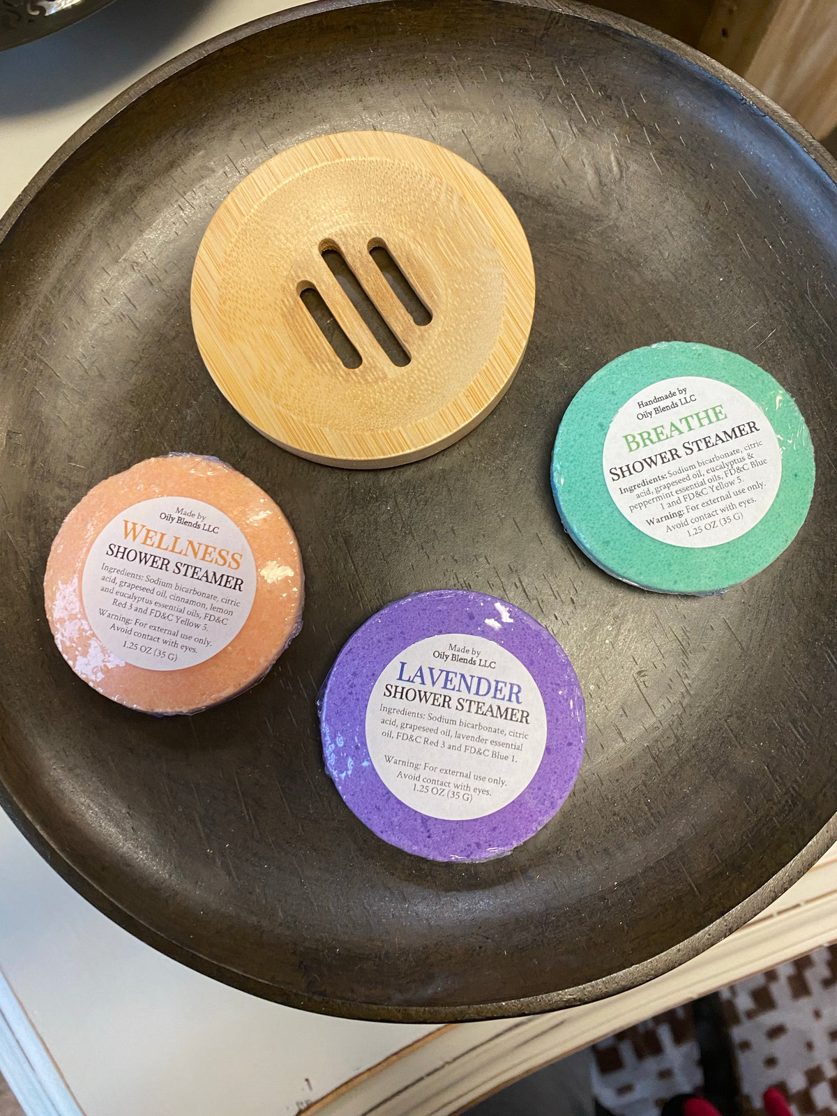 Shower Steamers - All natural essential oils inside