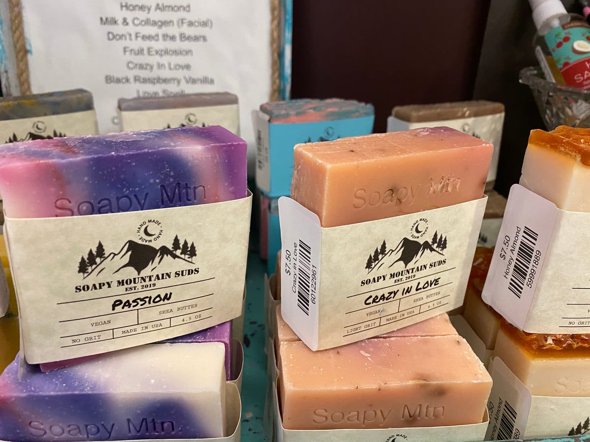 Soapy Mountain Suds Coconut Oil Soaps