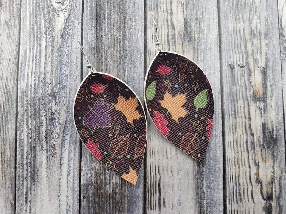 Leaves, Fall &amp; Halloween Earrings
