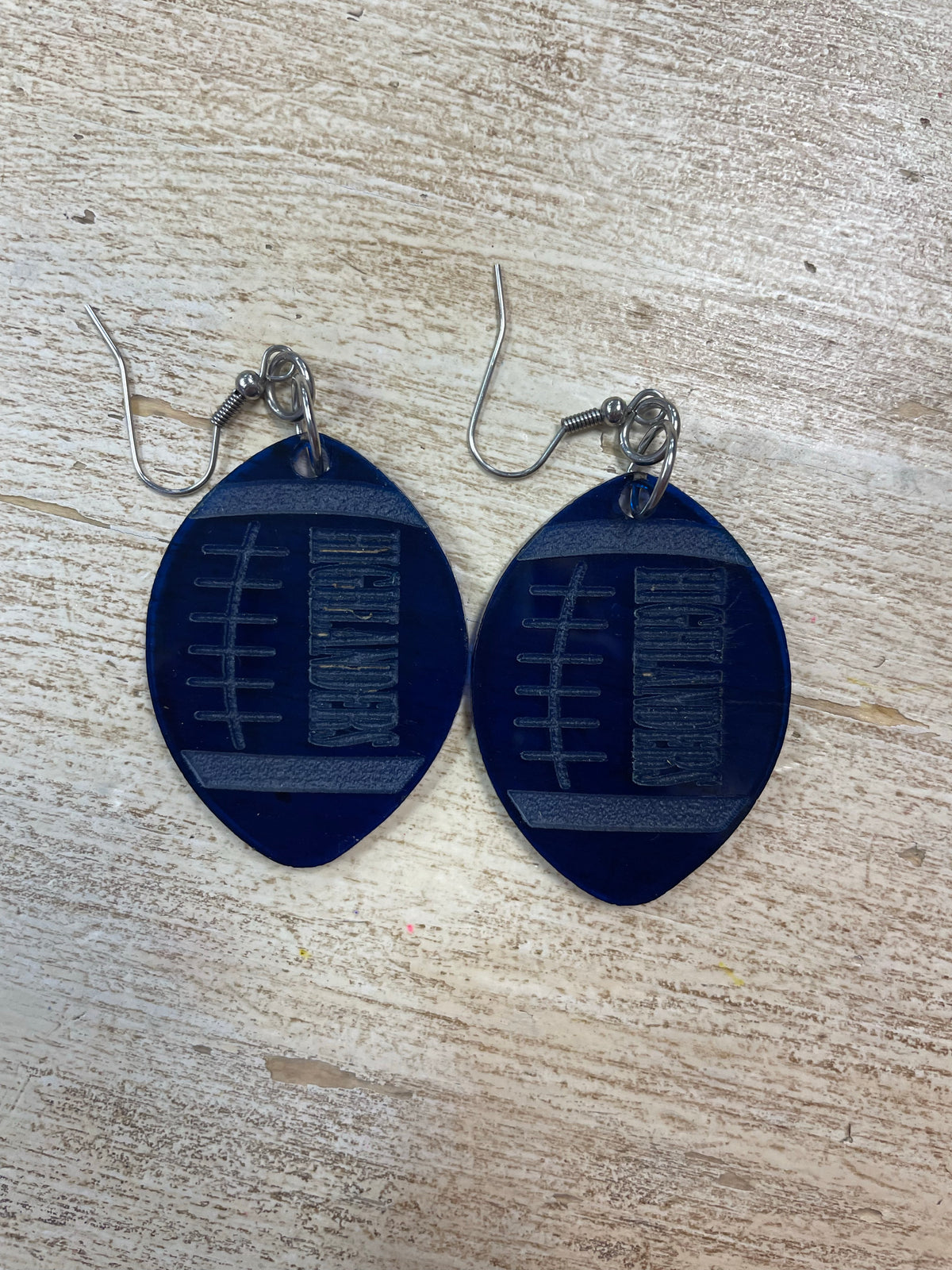 School Football Earrings