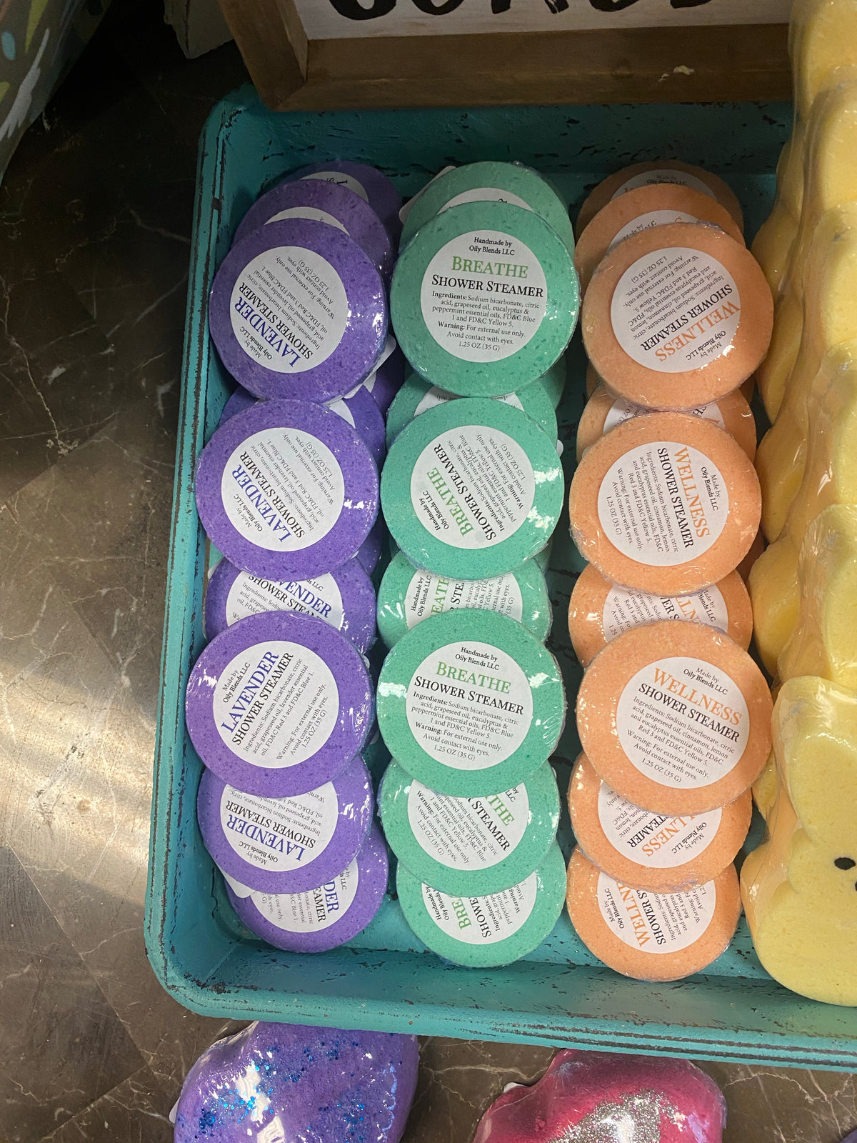 Shower Steamers - All natural essential oils inside