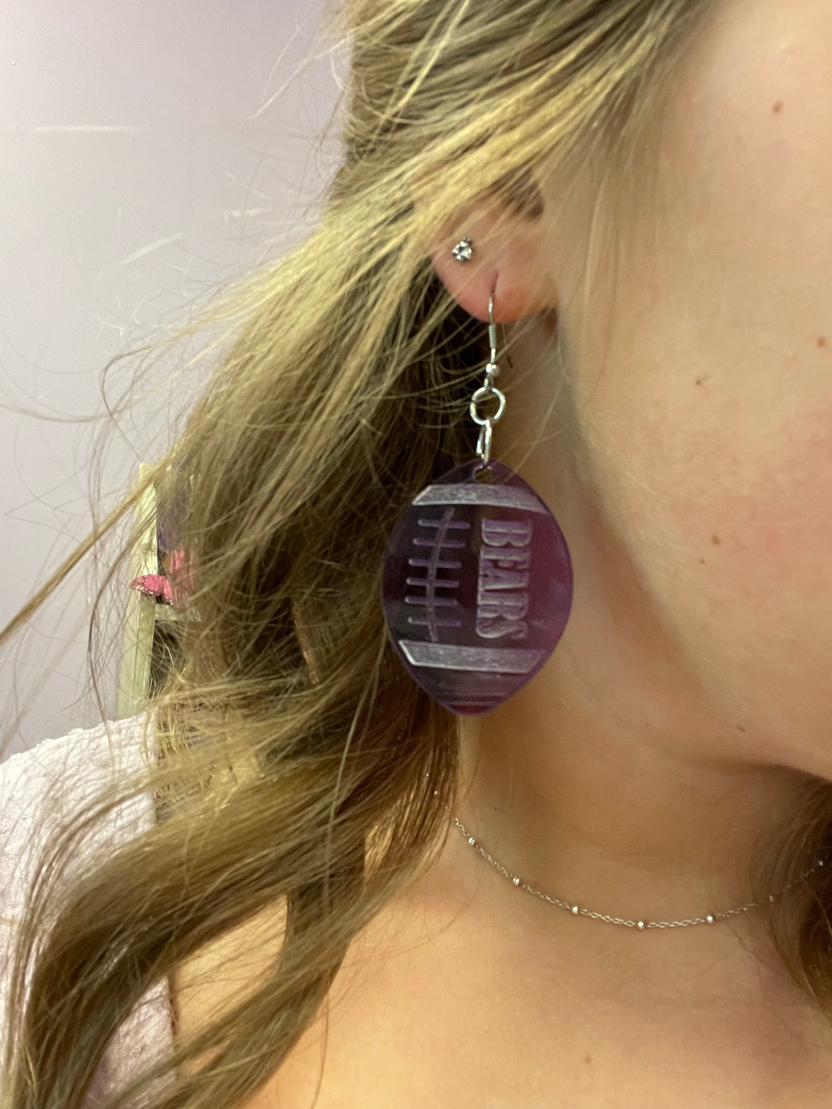 School Football Earrings