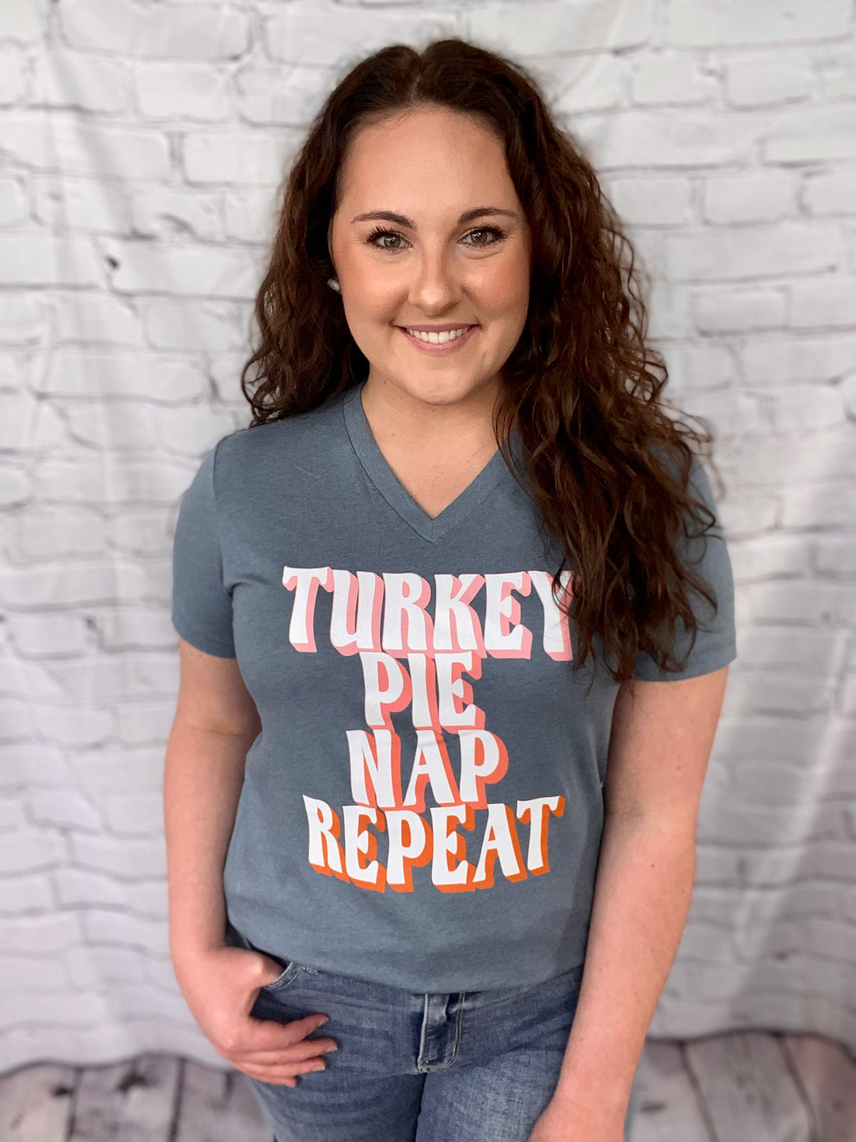 Turkey Pie Nap Repeat Tee
