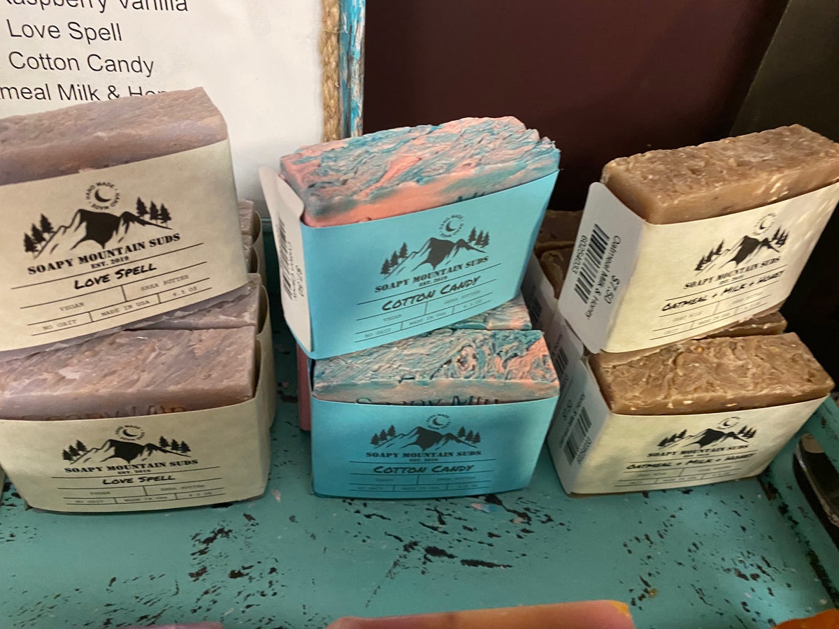 Soapy Mountain Suds Coconut Oil Soaps