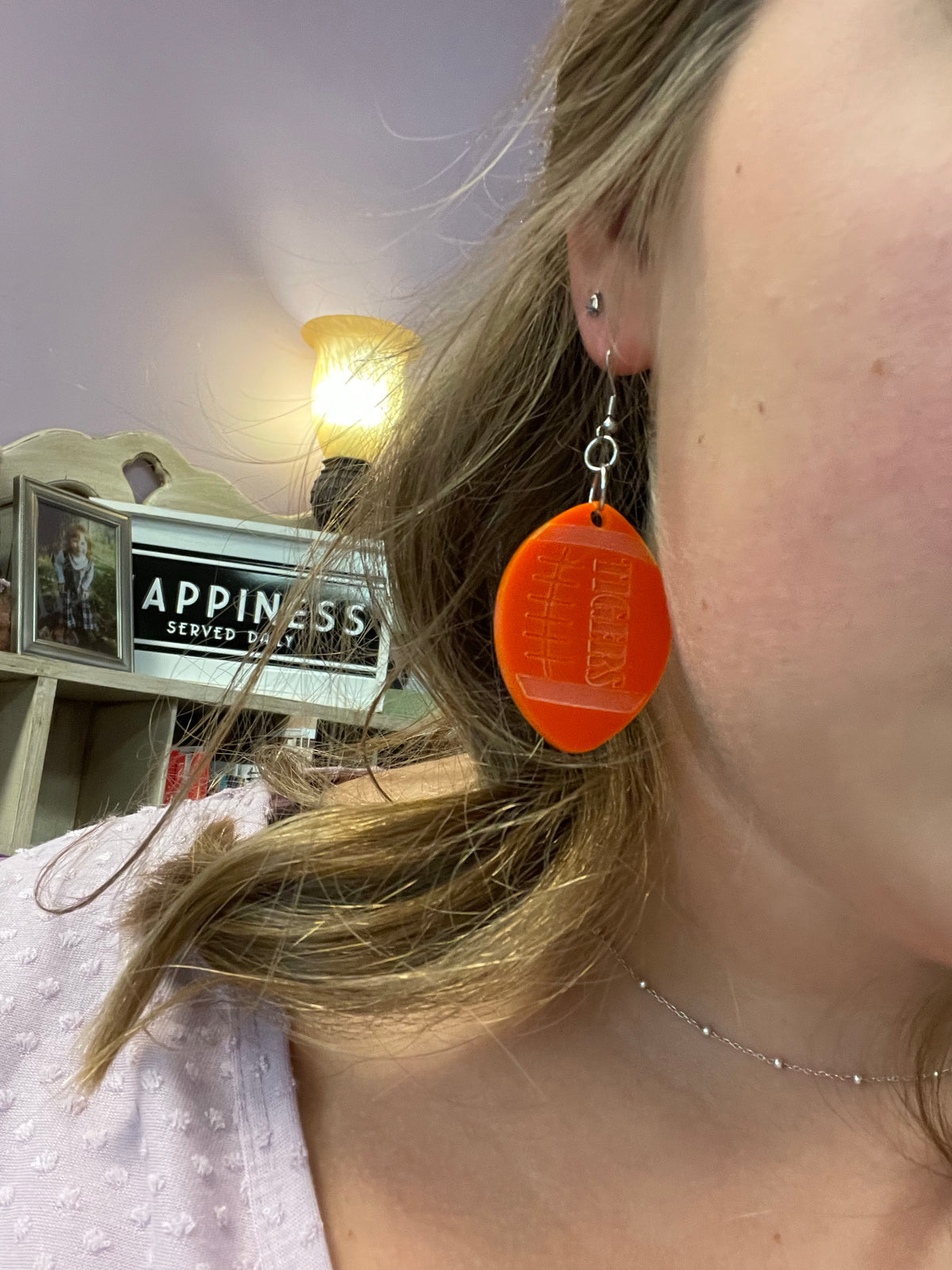 School Football Earrings
