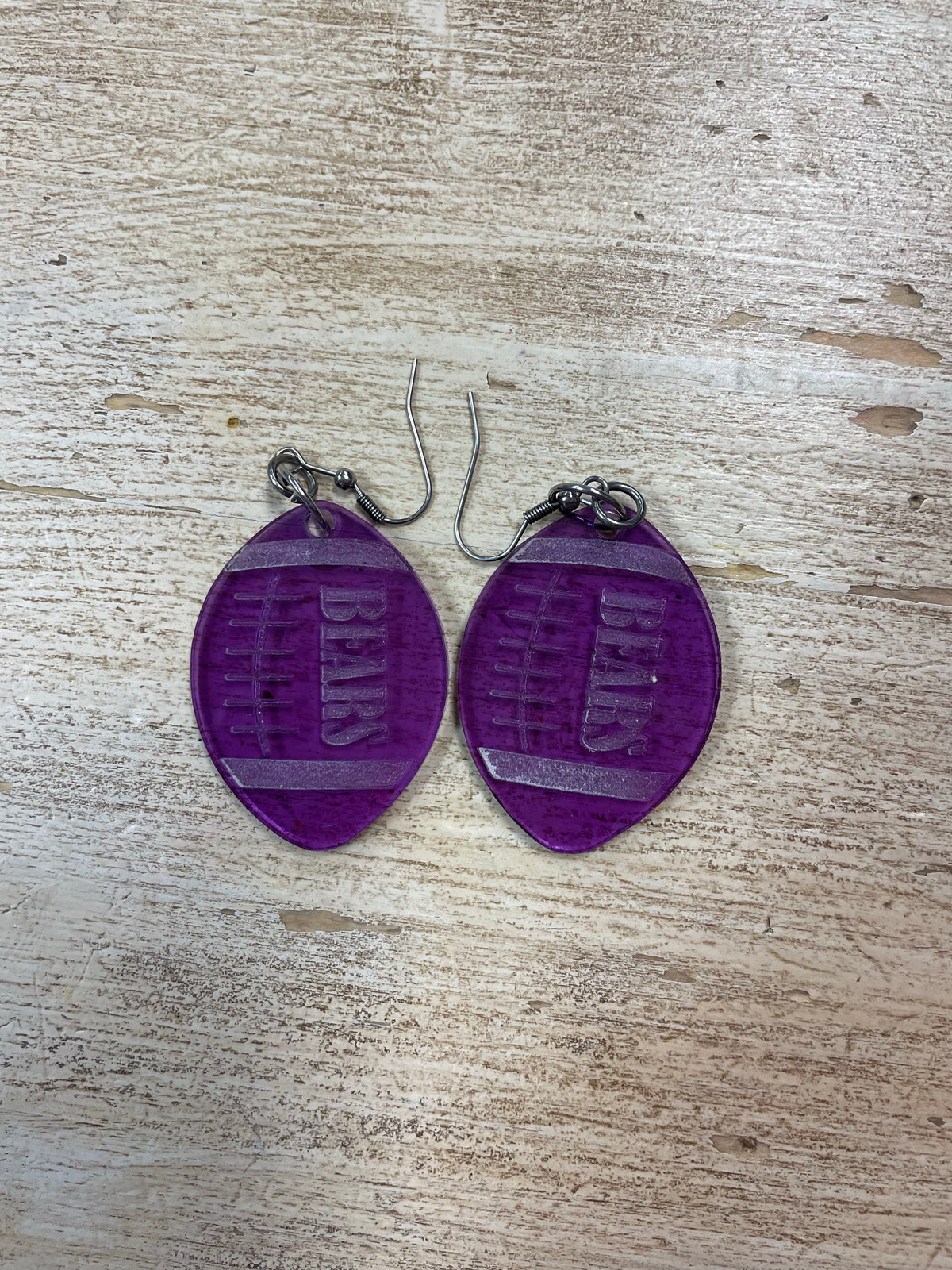 School Football Earrings