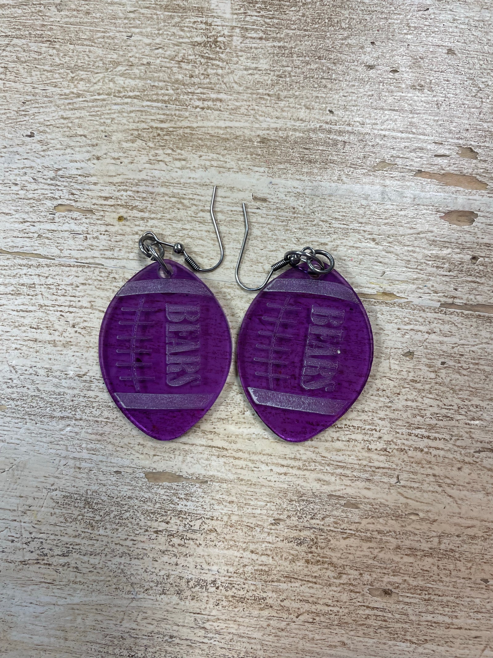 School Football Earrings