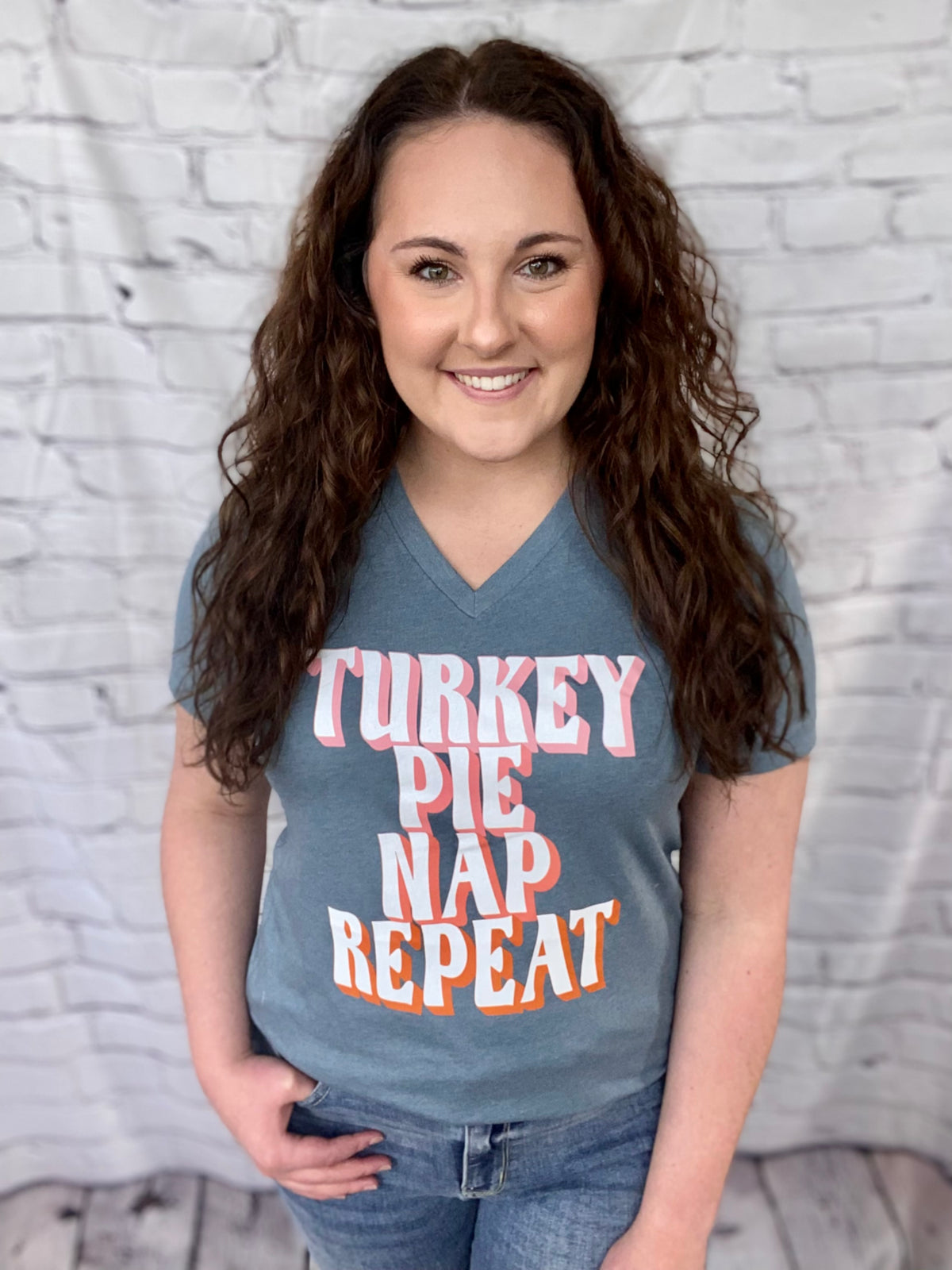 Turkey Pie Nap Repeat Tee