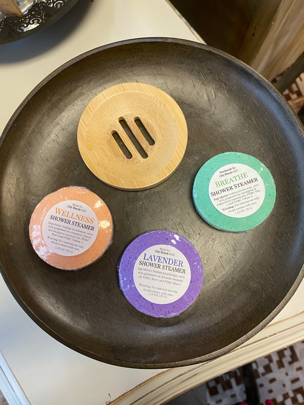 Shower Steamers - All natural essential oils inside